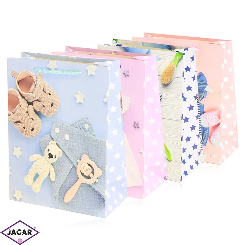 Torebki prezentowe mix 40x31x12cm 12szt/op TP992 Torebki prezentowe mix 40x31x12cm 12szt/op TP992