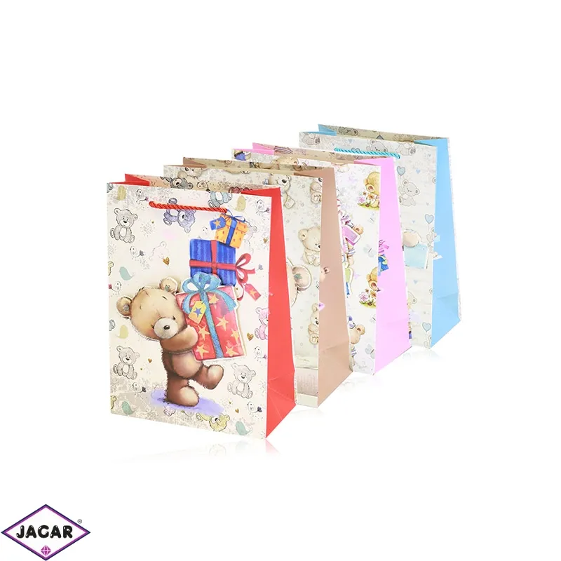 Torebki prezentowe mix 24x18x8,5cm 12szt/op TP1007 Torebki prezentowe mix 24x18x8,5cm 12szt/op TP1007