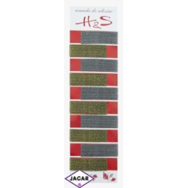 Wsuwki do włosów - 100szt dł 5,5cm WS13