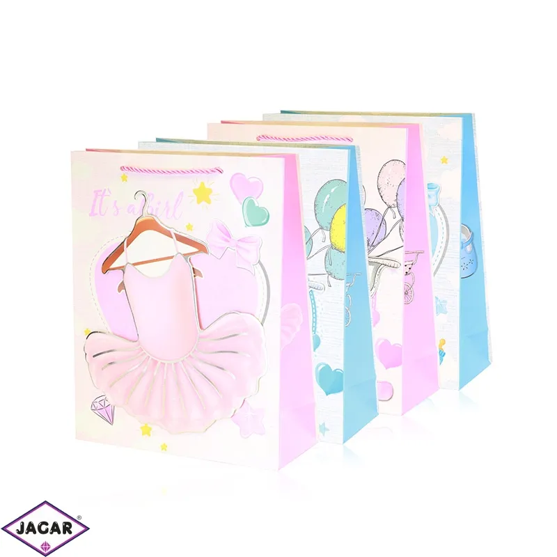 Torebki prezentowe mix 24x18x8,5cm 12szt/op TP1021 Torebki prezentowe mix 24x18x8,5cm 12szt/op TP1021