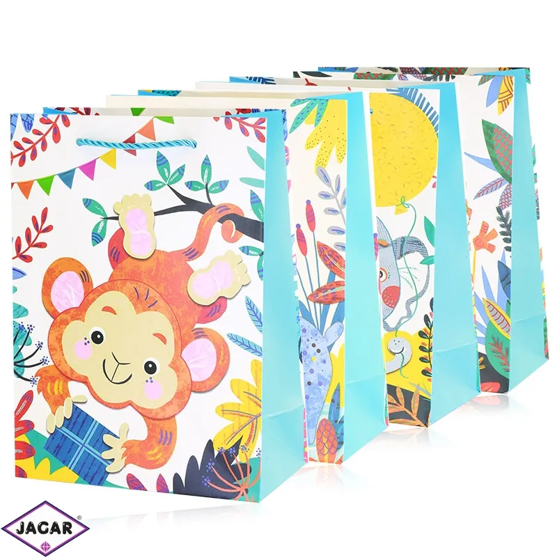 Torebki prezentowe mix 40x31x12cm 12szt/op TP1026 Torebki prezentowe mix 40x31x12cm 12szt/op TP1026