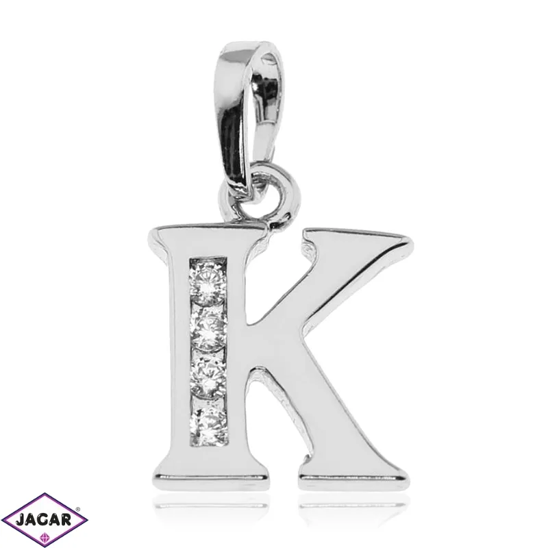 Przywieszka Xuping - litera K - PRZ1489 Przywieszka Xuping - litera K - PRZ1489