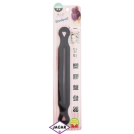 Spinka twister do koka - czarna - 22cm - WYP22