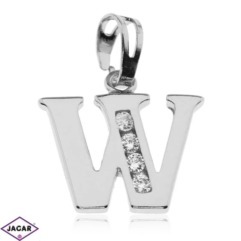 Przywieszka Xuping - litera W - PRZ1499 Przywieszka Xuping - litera W - PRZ1499