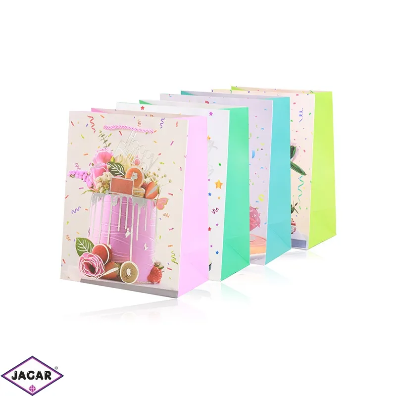Torebki prezentowe mix 23x18x8cm 12szt/op TP1100 Torebki prezentowe mix 23x18x8cm 12szt/op TP1100