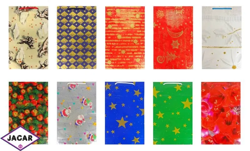 Torebki świąteczne 24x17cm 25szt/op TP1106 Torebki świąteczne 24x17cm 25szt/op TP1106