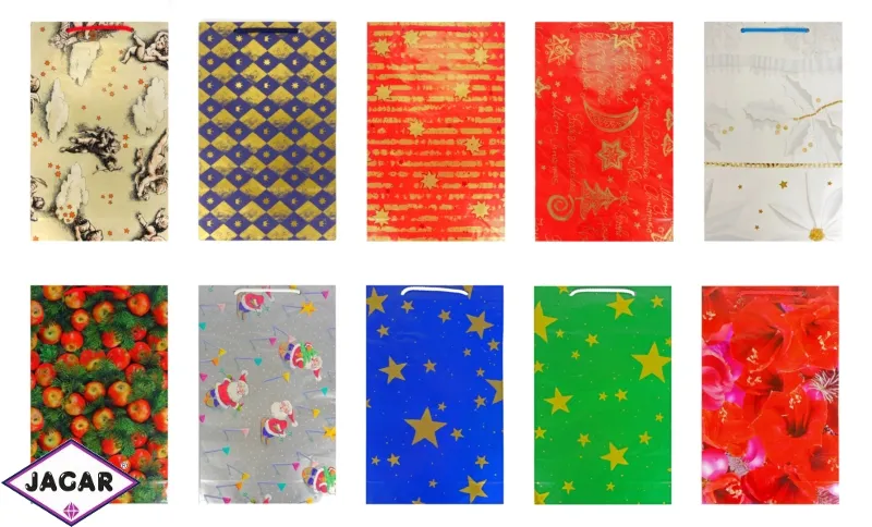 Torebki świąteczne 24x17cm 25szt/op TP1106 Torebki świąteczne 24x17cm 25szt/op TP1106