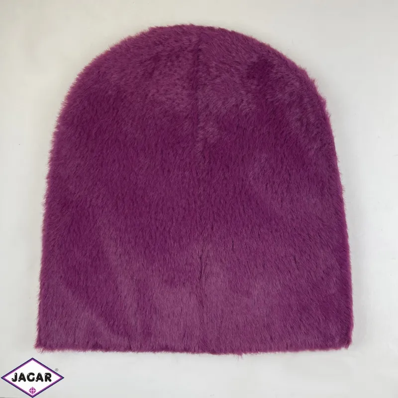 Czapka beanie alpaka fioletowa CD745 Czapka beanie alpaka fioletowa CD745