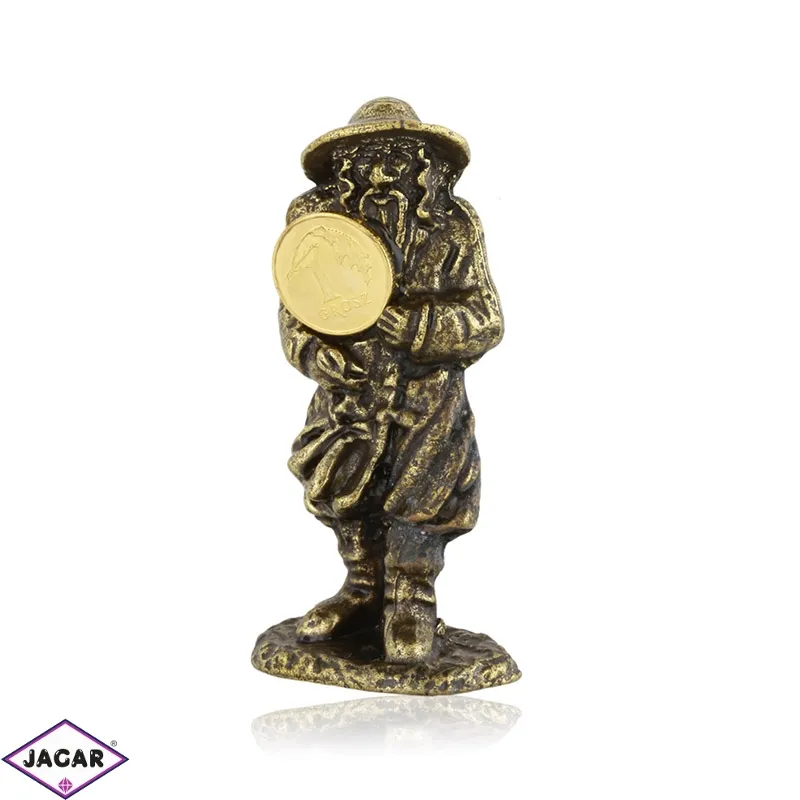 Figurka metalowa ŻYD Z GROSZEM 7cm FR360 Figurka metalowa ŻYD Z GROSZEM 7cm FR360