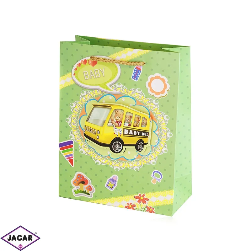 Torebki papierowe mix 23x18x8cm 12szt/op TP1116 Torebki papierowe mix 23x18x8cm 12szt/op TP1116