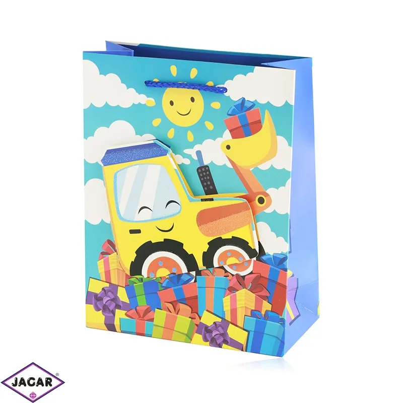 Torebki papierowe mix 32x26x10cm 12szt/op TP1121 Torebki papierowe mix 32x26x10cm 12szt/op TP1121