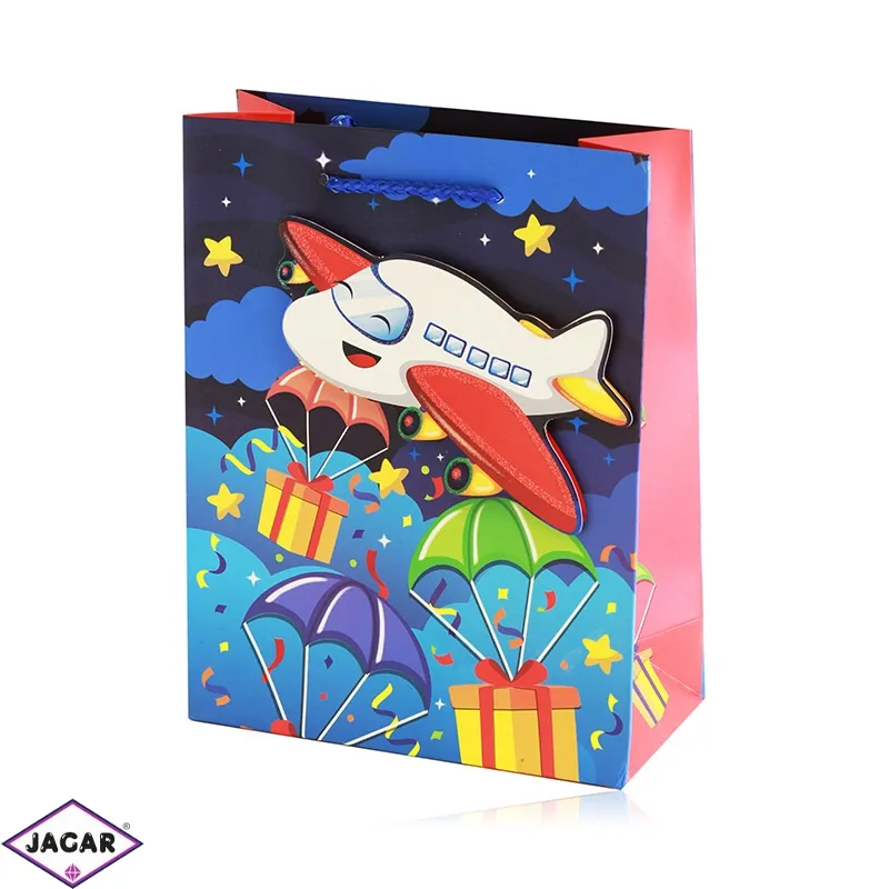 Torebki papierowe mix 32x26x10cm 12szt/op TP1121 Torebki papierowe mix 32x26x10cm 12szt/op TP1121