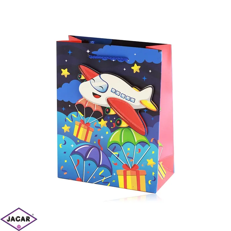 Torebki papierowe mix 23x18x8cm 12szt/op TP1122 Torebki papierowe mix 23x18x8cm 12szt/op TP1122