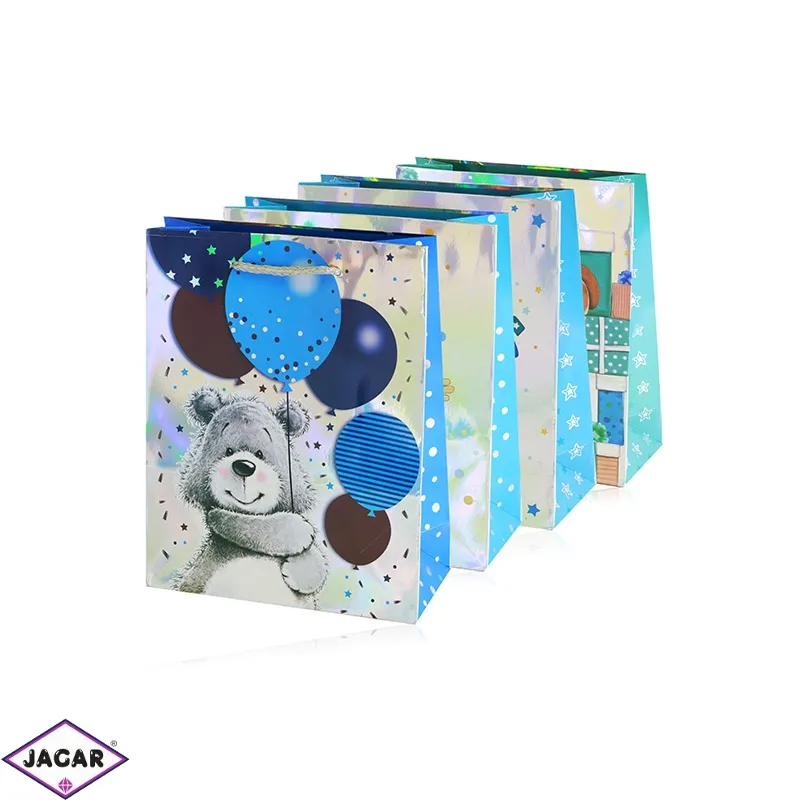 Torebki papierowe mix 23x18x8cm 12szt/op TP1123 Torebki papierowe mix 23x18x8cm 12szt/op TP1123