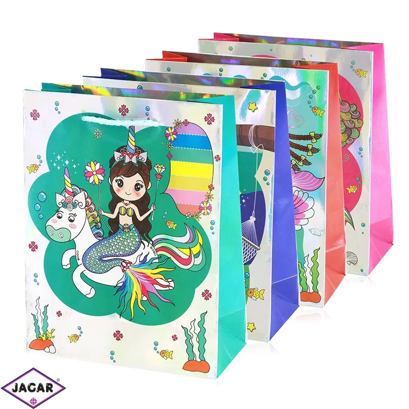 Torebki papierowe mix 42x30x12cm 12szt/op TP1127 Torebki papierowe mix 42x30x12cm 12szt/op TP1127
