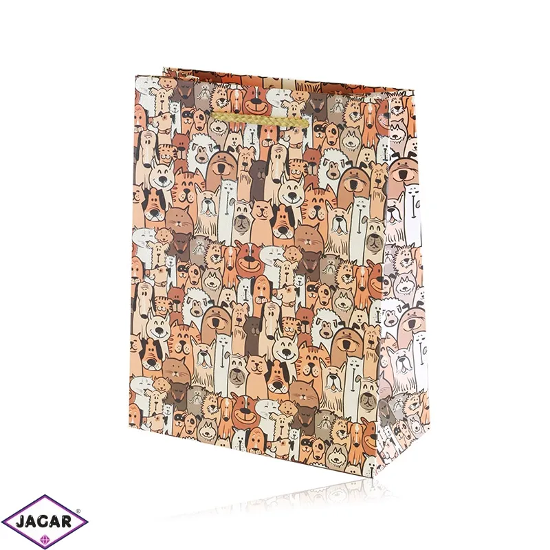 Torebki papierowe mix 32x26x10cm 12szt/op TP1129 Torebki papierowe mix 32x26x10cm 12szt/op TP1129