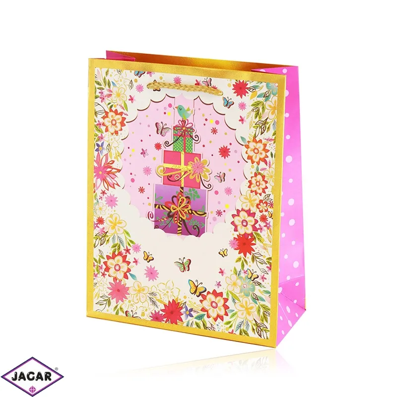 Torebki papierowe mix 32x26x10cm 12szt/op TP1132 Torebki papierowe mix 32x26x10cm 12szt/op TP1132