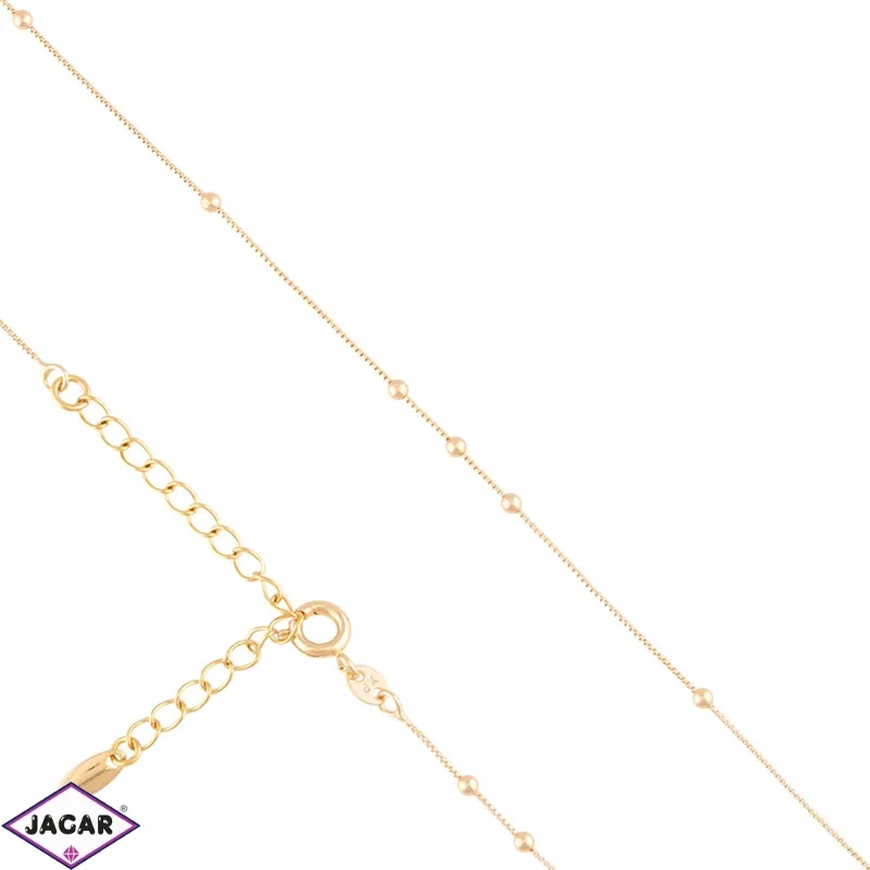 Łańcuszek z kulkami 45+5cm Xuping LAP4052 Łańcuszek z kulkami 45+5cm Xuping LAP4052