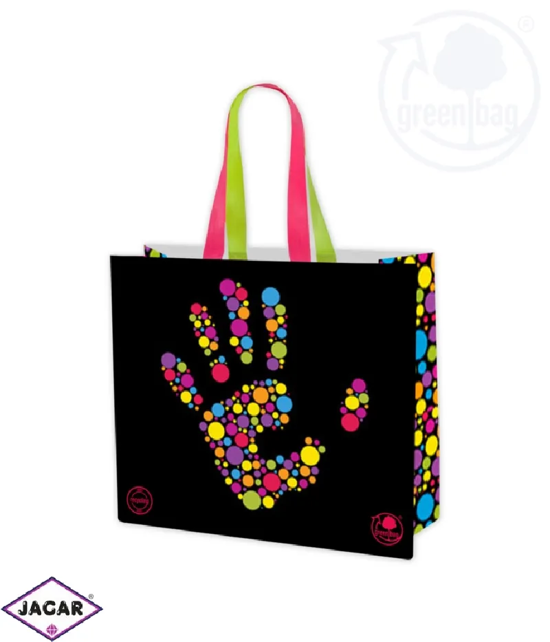 Torba greenbag laminowana 34x40x28cm TZ268