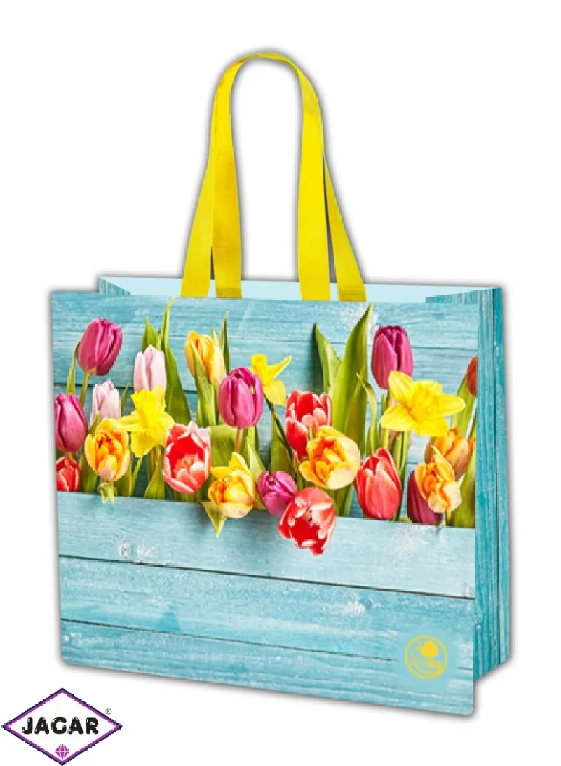 Torba greenbag laminowana TULIPAN 45x40x18cm TZ271