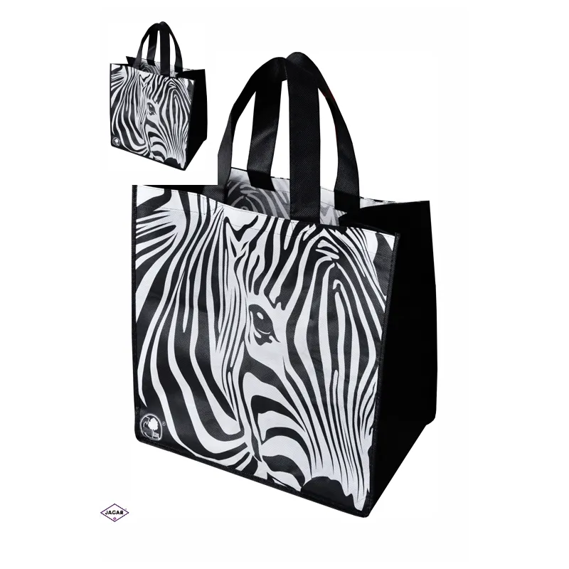 Torba greenbag soniczna ZEBRA 34x36x20cm TZ280 Torba greenbag soniczna ZEBRA 34x36x20cm TZ280
