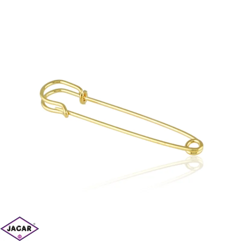 Broszka agrafka złota - 5,5cm 20szt/op BR341 Broszka agrafka złota - 5,5cm 20szt/op BR341