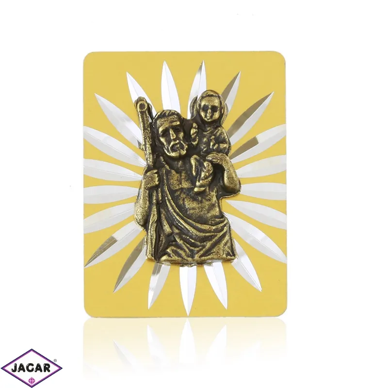 Naklejka metalowa ŚW. KRZYSZTOF FR364 Naklejka metalowa ŚW. KRZYSZTOF FR364