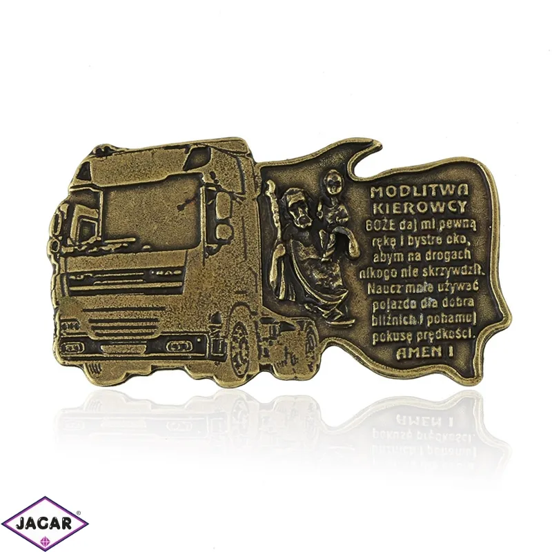 Naklejka metalowa MODLITWA KIEROWCY FR368