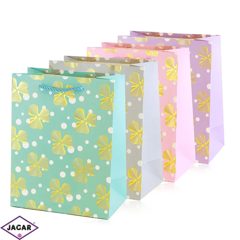 Torebki papierowe mix 42x30x12cm 12szt/op TP1158