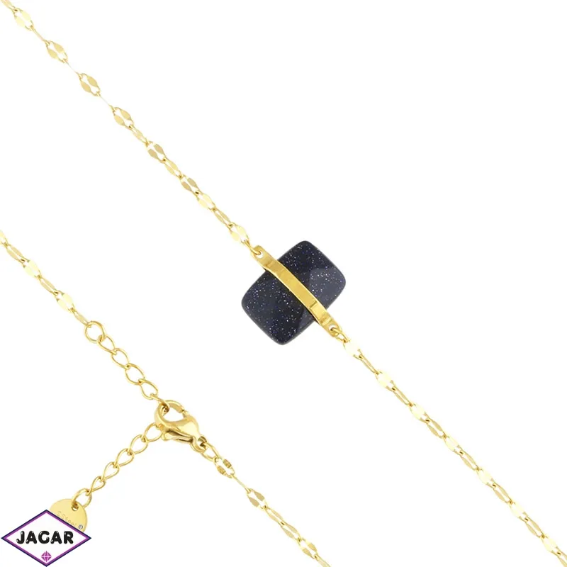 Bransoletka stal czarny brokat Aisadi BP17598 Bransoletka stal czarny brokat Aisadi BP17598
