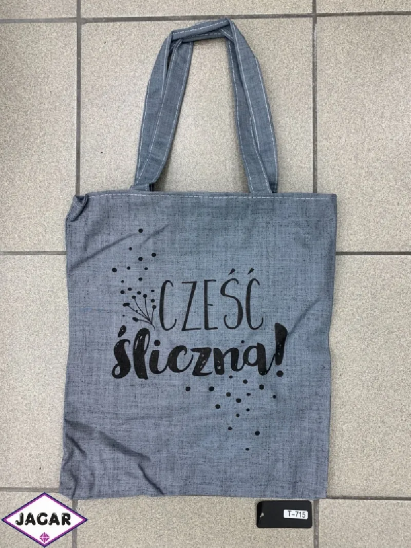 Torba na zamek czarna CZEŚĆ ŚLICZNA TZ302 Torba na zamek czarna CZEŚĆ ŚLICZNA TZ302