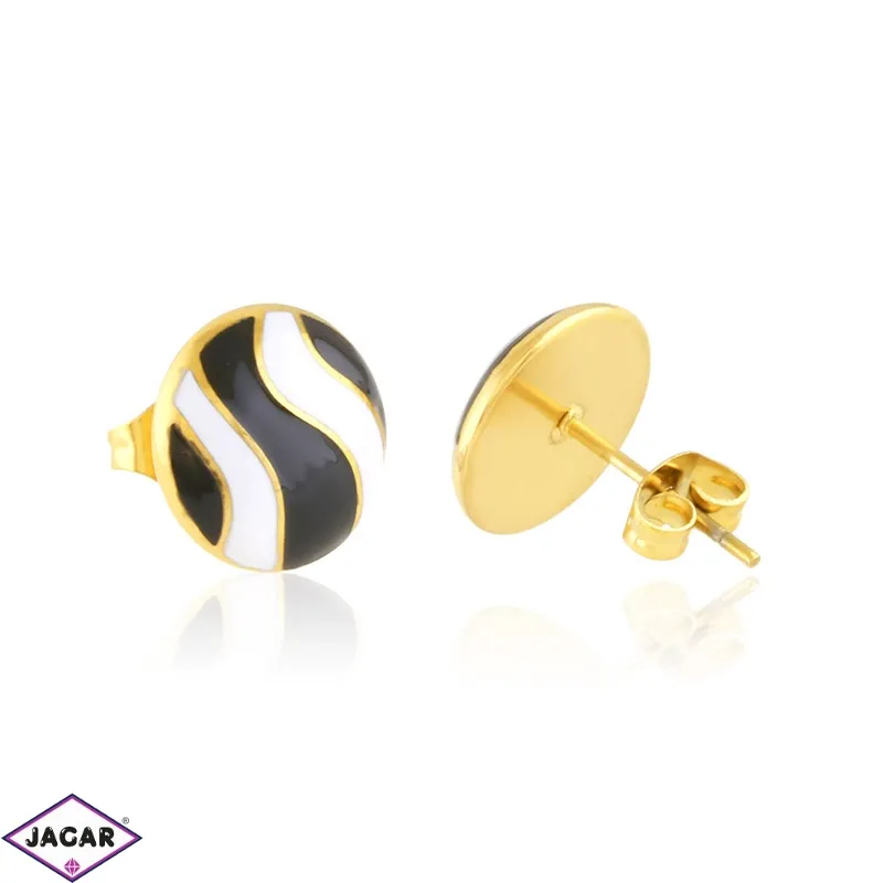 Kolczyki stalowe emaliowane Xuping EAP35848 Kolczyki stalowe emaliowane Xuping EAP35848