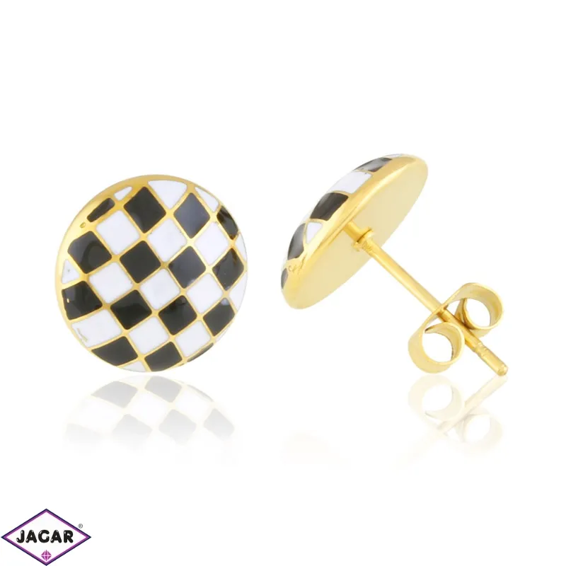 Kolczyki stalowe emaliowane Xuping EAP35934 Kolczyki stalowe emaliowane Xuping EAP35934
