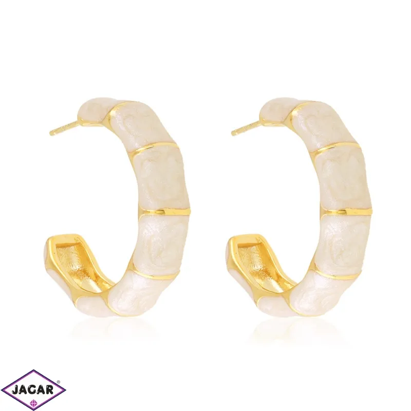 Kolczyki stalowe koła emalia Moonriver EAP36052 Kolczyki stalowe koła emalia Moonriver EAP36052