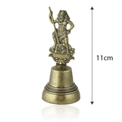 Figurka dzwonek z Posejdonem - 11cm - 343 - FR189