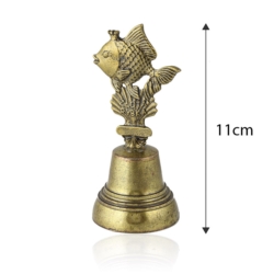 Figurka dzwonek Złota Rybka - 11cm - 345 - FR190