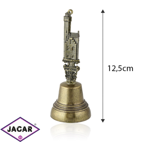 Figurka dzwonek Zamek - 12,5cm - 346 - FR191