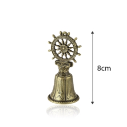 Figurka dzwonek ze sterem - 8cm - 353 - FR193