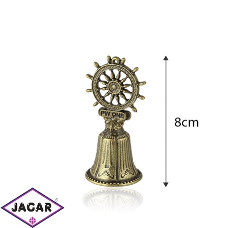 Figurka dzwonek ze sterem - 8cm - 353 - FR193