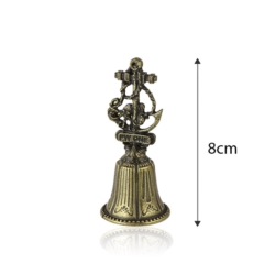 Figurka dzwonek z kotwicą - 8cm - 354 - FR194