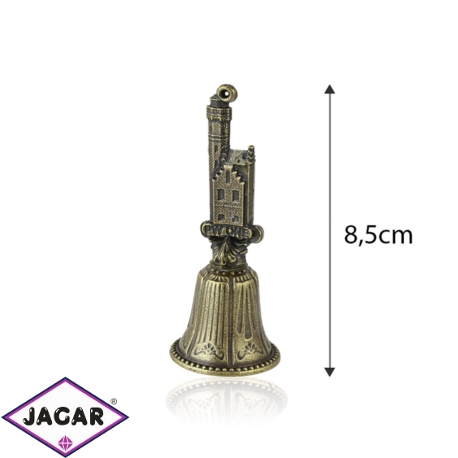 Figurka dzwonek Zamek - 8,5cm - 361 - FR200