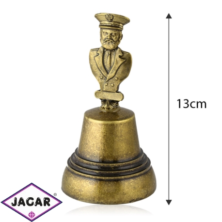 Figurka dzwonek z Kapitanem - 13cm - 427 - FR219