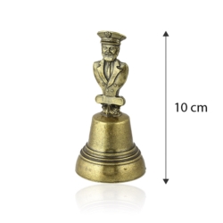 Figurka dzwonek z Kapitanem - 10cm - 428 - FR220