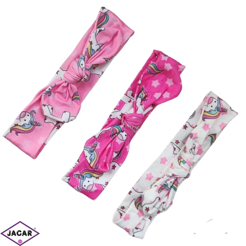 Opaska jednorożec mix kolor 3 szt OPS2332 Opaska jednorożec mix kolor 3 szt OPS2332