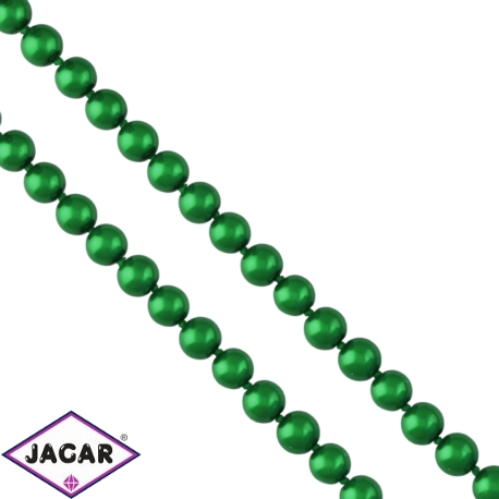 Naszyjnik - długa perła - zielona - 2 m - NA1007