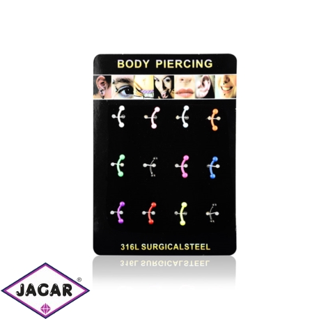 Body Piercing - 12szt - PRC19