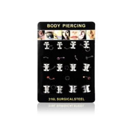 Body Piercing - 12szt - PRC22
