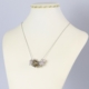 Naszyjnik z perłami i kryształami - NA1028