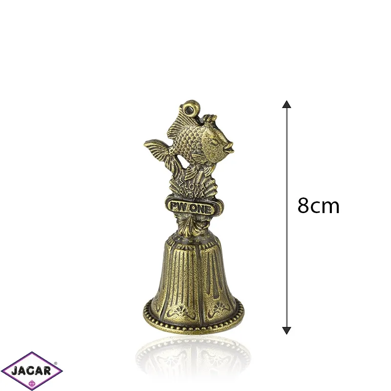 Figurka dzwonek Złota Rybka - 8cm - 358 - FR198 Figurka dzwonek Złota Rybka - 8cm - 358 - FR198