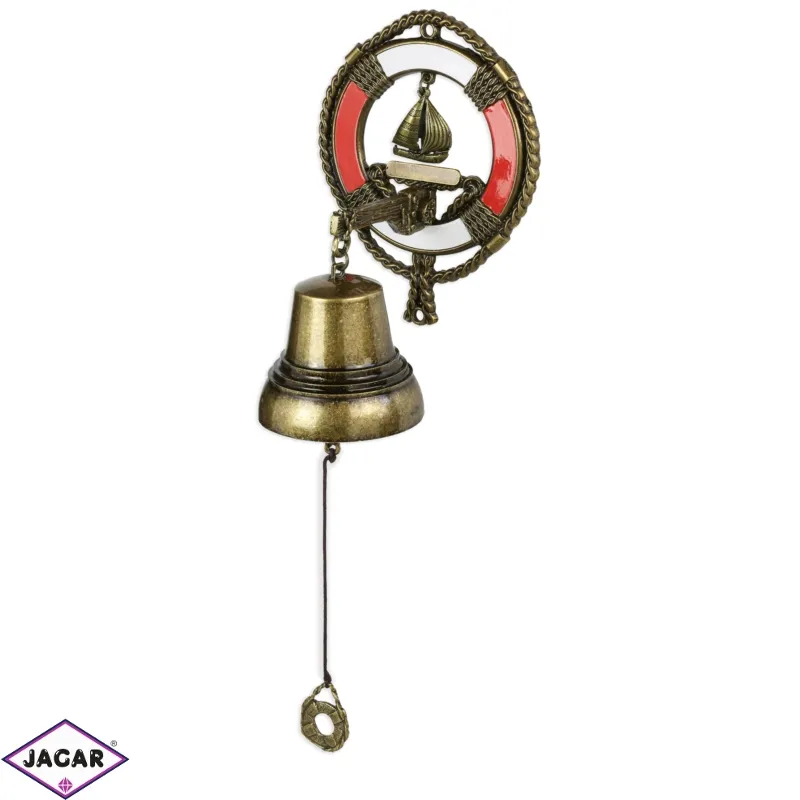 Dzwonek wiszący koło ratunkowe 16cm - 368 - FR202 Dzwonek wiszący koło ratunkowe 16cm - 368 - FR202